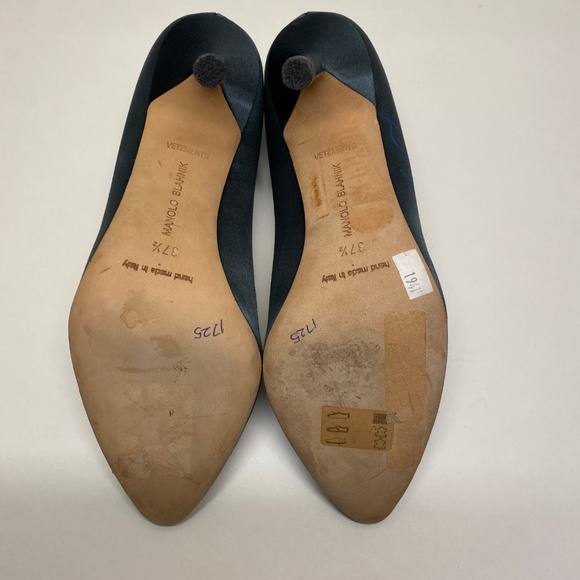 Manolo Blahnik x Vetements Satin Signature Pumps - Picture 7 of 7